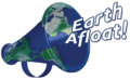 Earth Afloat Mega horn Logo